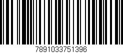 Código de barras (EAN, GTIN, SKU, ISBN): '7891033751396'