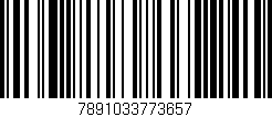 Código de barras (EAN, GTIN, SKU, ISBN): '7891033773657'