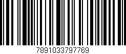 Código de barras (EAN, GTIN, SKU, ISBN): '7891033797769'
