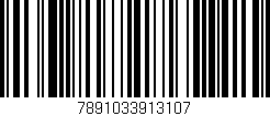 Código de barras (EAN, GTIN, SKU, ISBN): '7891033913107'