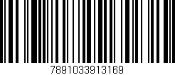 Código de barras (EAN, GTIN, SKU, ISBN): '7891033913169'