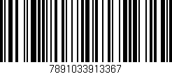 Código de barras (EAN, GTIN, SKU, ISBN): '7891033913367'