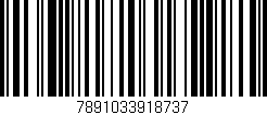 Código de barras (EAN, GTIN, SKU, ISBN): '7891033918737'
