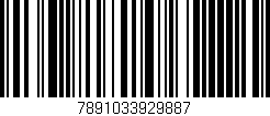 Código de barras (EAN, GTIN, SKU, ISBN): '7891033929887'