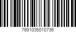 Código de barras (EAN, GTIN, SKU, ISBN): '7891035010736'