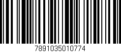 Código de barras (EAN, GTIN, SKU, ISBN): '7891035010774'