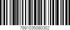 Código de barras (EAN, GTIN, SKU, ISBN): '7891035080302'