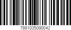 Código de barras (EAN, GTIN, SKU, ISBN): '7891035090042'