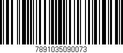 Código de barras (EAN, GTIN, SKU, ISBN): '7891035090073'