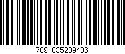 Código de barras (EAN, GTIN, SKU, ISBN): '7891035209406'