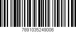 Código de barras (EAN, GTIN, SKU, ISBN): '7891035249006'