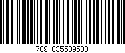 Código de barras (EAN, GTIN, SKU, ISBN): '7891035539503'