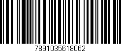 Código de barras (EAN, GTIN, SKU, ISBN): '7891035618062'
