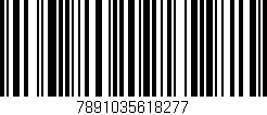 Código de barras (EAN, GTIN, SKU, ISBN): '7891035618277'