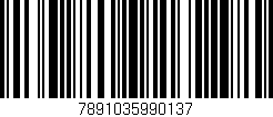 Código de barras (EAN, GTIN, SKU, ISBN): '7891035990137'