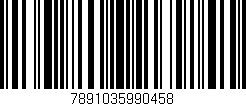 Código de barras (EAN, GTIN, SKU, ISBN): '7891035990458'