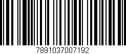 Código de barras (EAN, GTIN, SKU, ISBN): '7891037007192'