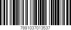 Código de barras (EAN, GTIN, SKU, ISBN): '7891037013537'