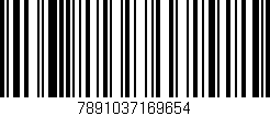 Código de barras (EAN, GTIN, SKU, ISBN): '7891037169654'