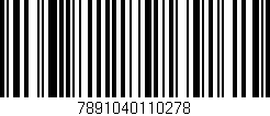 Código de barras (EAN, GTIN, SKU, ISBN): '7891040110278'
