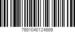 Código de barras (EAN, GTIN, SKU, ISBN): '7891040124688'
