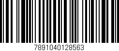 Código de barras (EAN, GTIN, SKU, ISBN): '7891040128563'