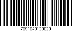 Código de barras (EAN, GTIN, SKU, ISBN): '7891040129829'
