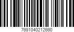 Código de barras (EAN, GTIN, SKU, ISBN): '7891040212880'