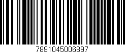 Código de barras (EAN, GTIN, SKU, ISBN): '7891045006897'