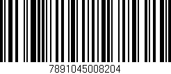 Código de barras (EAN, GTIN, SKU, ISBN): '7891045008204'