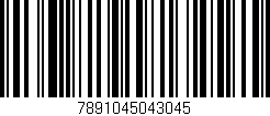 Código de barras (EAN, GTIN, SKU, ISBN): '7891045043045'