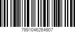 Código de barras (EAN, GTIN, SKU, ISBN): '7891046264807'