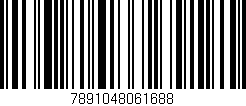Código de barras (EAN, GTIN, SKU, ISBN): '7891048061688'