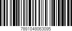 Código de barras (EAN, GTIN, SKU, ISBN): '7891048063095'