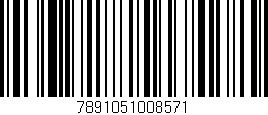 Código de barras (EAN, GTIN, SKU, ISBN): '7891051008571'