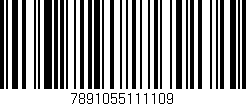 Código de barras (EAN, GTIN, SKU, ISBN): '7891055111109'