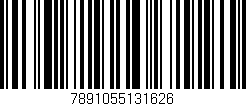 Código de barras (EAN, GTIN, SKU, ISBN): '7891055131626'