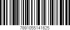Código de barras (EAN, GTIN, SKU, ISBN): '7891055141625'