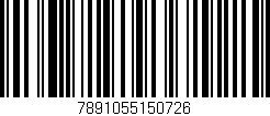 Código de barras (EAN, GTIN, SKU, ISBN): '7891055150726'