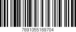 Código de barras (EAN, GTIN, SKU, ISBN): '7891055169704'