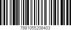 Código de barras (EAN, GTIN, SKU, ISBN): '7891055208403'