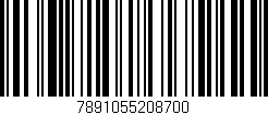 Código de barras (EAN, GTIN, SKU, ISBN): '7891055208700'
