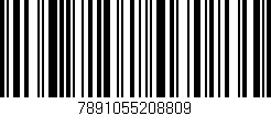 Código de barras (EAN, GTIN, SKU, ISBN): '7891055208809'