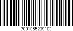 Código de barras (EAN, GTIN, SKU, ISBN): '7891055209103'