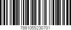 Código de barras (EAN, GTIN, SKU, ISBN): '7891055230701'