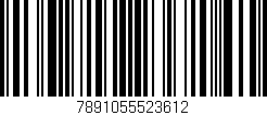 Código de barras (EAN, GTIN, SKU, ISBN): '7891055523612'