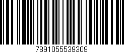Código de barras (EAN, GTIN, SKU, ISBN): '7891055539309'