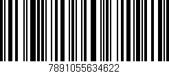 Código de barras (EAN, GTIN, SKU, ISBN): '7891055634622'