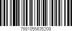Código de barras (EAN, GTIN, SKU, ISBN): '7891055635209'