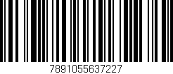 Código de barras (EAN, GTIN, SKU, ISBN): '7891055637227'